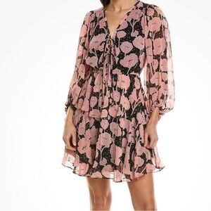 Ted Baker London Pink Floral Mini Dress